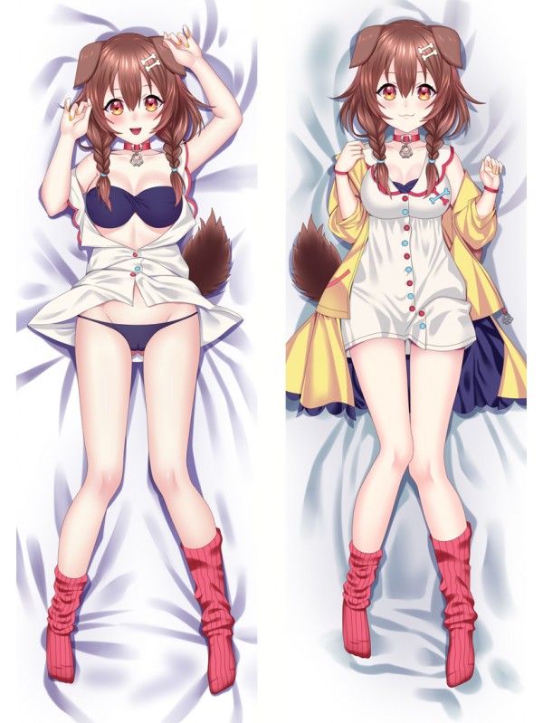 Virtual Youtuber Inugami Korone Anime Dakimakura Japanese Love Body Pillow Cover