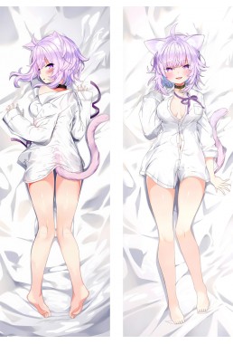 Virtual Youtuber Nekomata Okayu Anime Dakimakura Japanese Love Body Pillow Cover