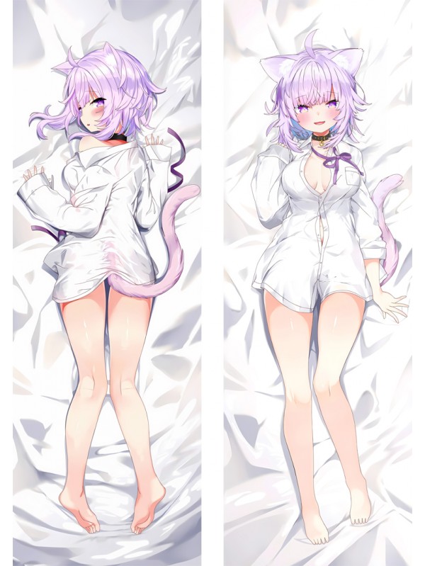 Virtual Youtuber Nekomata Okayu Anime Dakimakura Japanese Love Body Pillow Cover