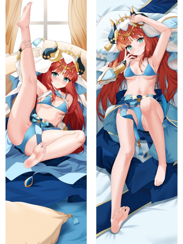 Genshin Impact Nilou Anime Dakimakura Japanese Love Body Pillow Cover