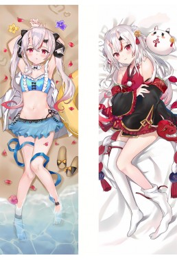 Virtual Youtuber Nakiri Ayame Anime Dakimakura Japanese Love Body Pillow Cover