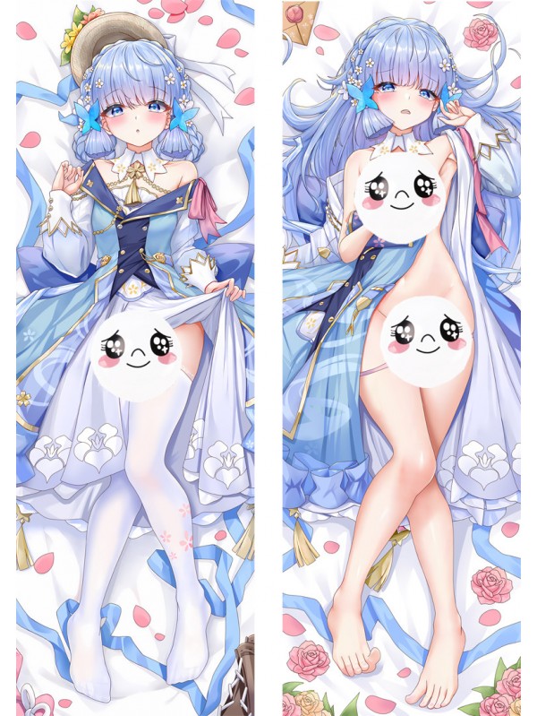 Genshin Impact Kamisato Ayaka New Full body waifu japanese anime pillowcases