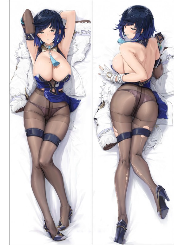 Yelan Genshin Impact Full body waifu japanese anime pillowcases