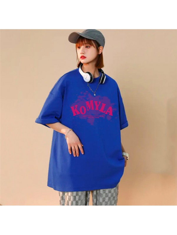 KoMYLA 5 Unisex Mens/Womens Short Sleeve T-shirts Fashion Printed Tops Cosplay Costume