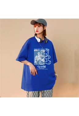 NASACULB Bear 4 Unisex Mens/Womens Short Sleeve T-shirts Fashion Printed Tops Cosplay Costume