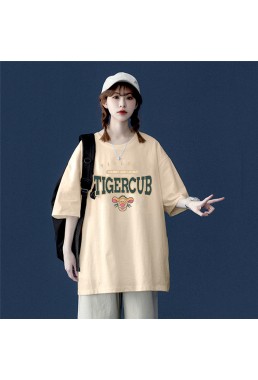 TIGERCUB 5 Unisex Mens/Womens Short Sleeve T-shirts Fashion Printed Tops Cosplay Costume