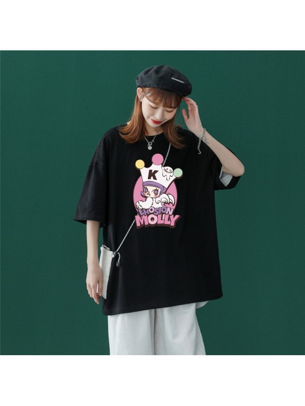EROSION MOLLY 4 Unisex Mens/Womens Short Sleeve T-shirts Fashion Printed Tops Cosplay Costume