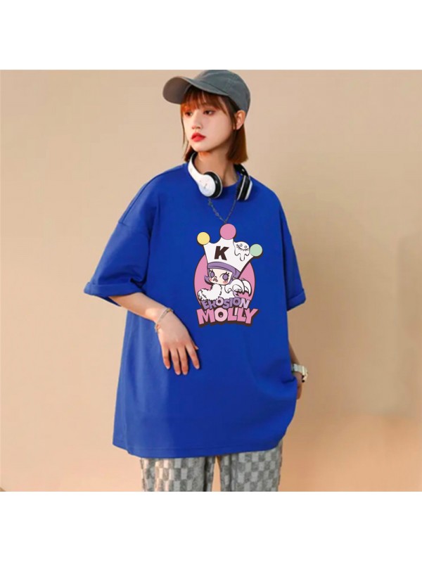 EROSION MOLLY 6 Unisex Mens/Womens Short Sleeve T-shirts Fashion Printed Tops Cosplay Costume