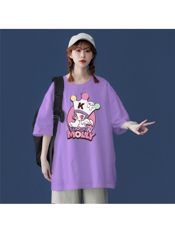 EROSION MOLLY 7 Unisex Mens/Womens Short Sleeve T-shirts Fashion Printed Tops Cosplay Costume