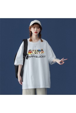 Crayon Shin chan 2 Unisex Mens/Womens Short Sleeve T-shirts Fashion Printed Tops Cosplay Costume