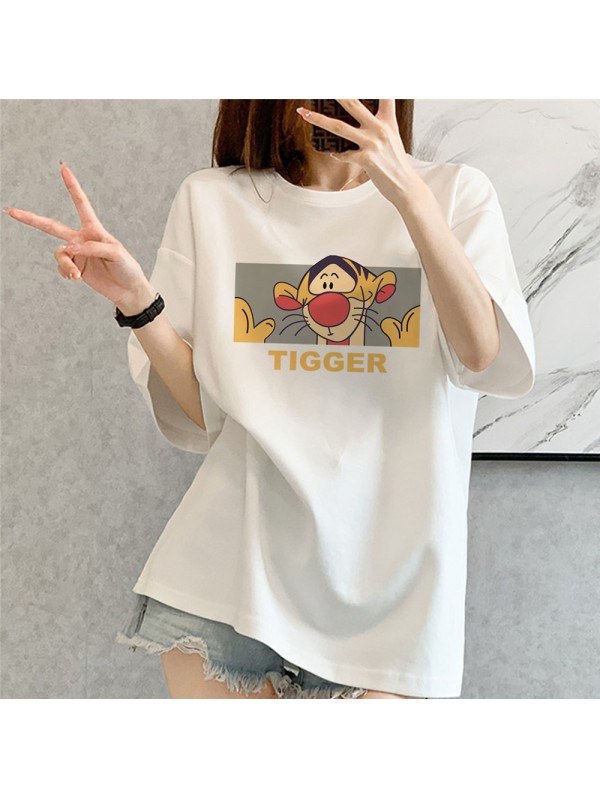 My Friends Tigger 1 Unisex Mens/Womens Short Sleeve T-shirts Fashion Printed Tops Cosplay Costume