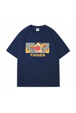 My Friends Tigger 2 Unisex Mens/Womens Short Sleeve T-shirts Fashion Printed Tops Cosplay Costume