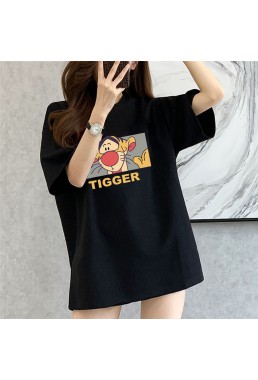 My Friends Tigger 3 Unisex Mens/Womens Short Sleeve T-shirts Fashion Printed Tops Cosplay Costume