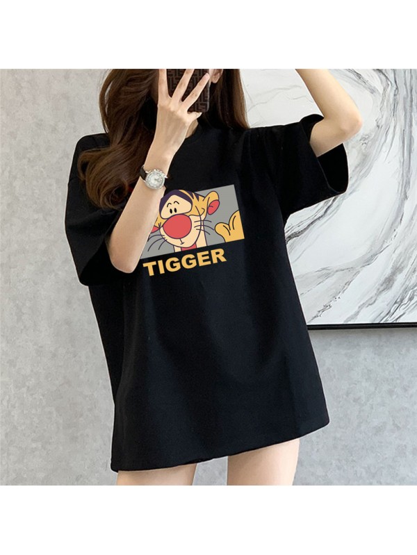 My Friends Tigger 3 Unisex Mens/Womens Short Sleeve T-shirts Fashion Printed Tops Cosplay Costume