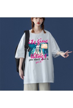 Fashion Girls 1 Unisex Mens/Womens Short Sleeve T-shirts Fashion Printed Tops Cosplay Costume