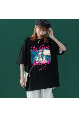 Fashion Girls 3 Unisex Mens/Womens Short Sleeve T-shirts Fashion Printed Tops Cosplay Costume