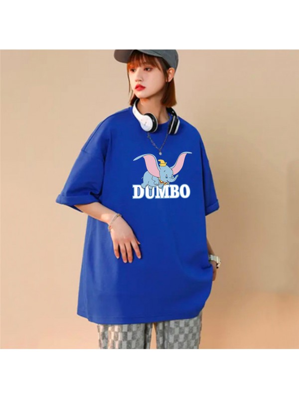 Dumbo 6 Unisex Mens/Womens Short Sleeve T-shirts Fashion Printed Tops Cosplay Costume