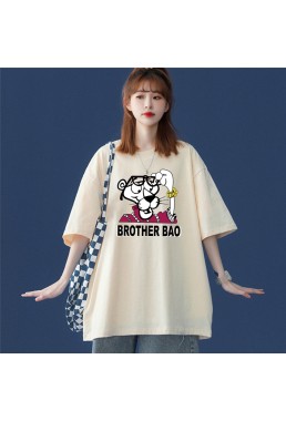 Brother BAO 6 Unisex Mens/Womens Short Sleeve T-shirts Fashion Printed Tops Cosplay Costume