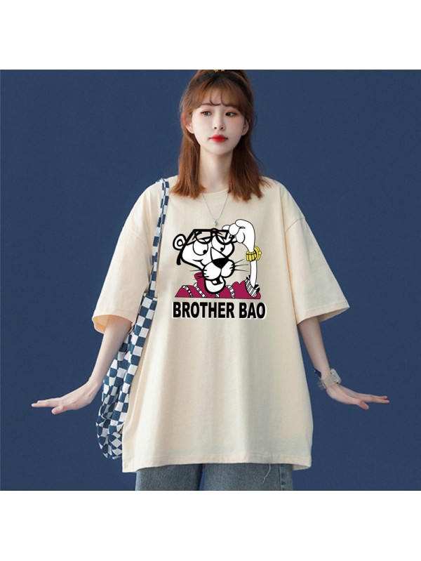 Brother BAO 6 Unisex Mens/Womens Short Sleeve T-shirts Fashion Printed Tops Cosplay Costume