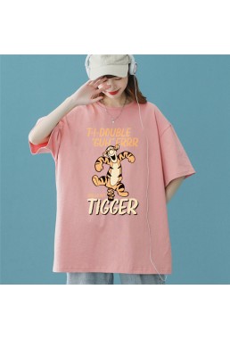 My Friends Tigger 2 Unisex Mens/Womens Short Sleeve T-shirts Fashion Printed Tops Cosplay Costume