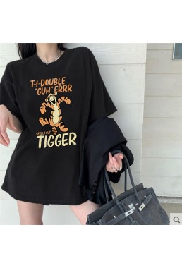 My Friends Tigger 3 Unisex Mens/Womens Short Sleeve T-shirts Fashion Printed Tops Cosplay Costume