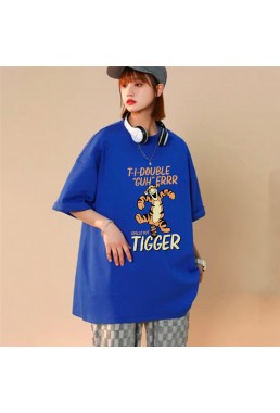 My Friends Tigger 5 Unisex Mens/Womens Short Sleeve T-shirts Fashion Printed Tops Cosplay Costume