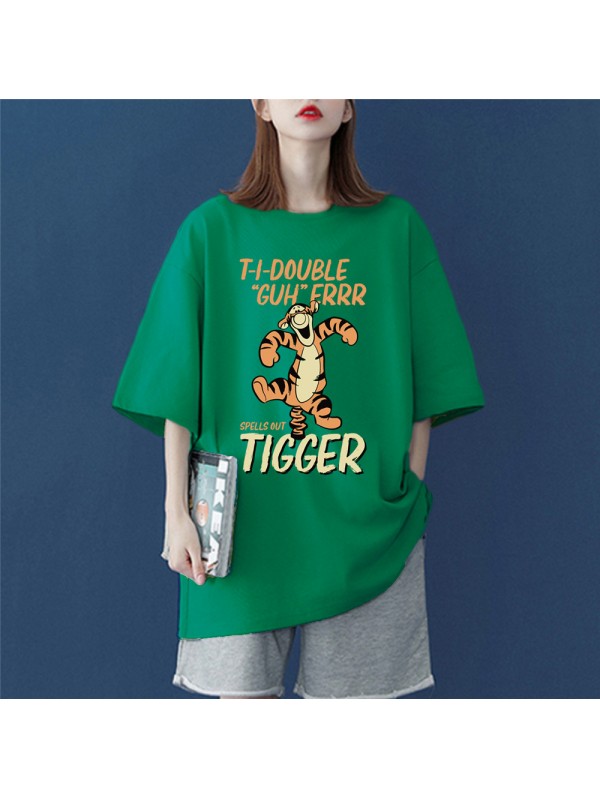 My Friends Tigger 6 Unisex Mens/Womens Short Sleeve T-shirts Fashion Printed Tops Cosplay Costume