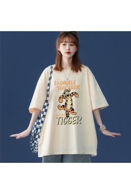 My Friends Tigger 7 Unisex Mens/Womens Short Sleeve T-shirts Fashion Printed Tops Cosplay Costume