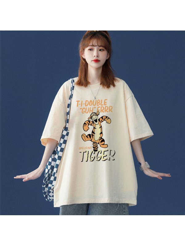My Friends Tigger 7 Unisex Mens/Womens Short Sleeve T-shirts Fashion Printed Tops Cosplay Costume