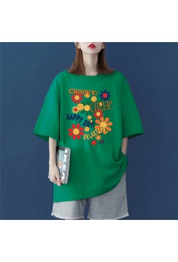 Sunflowers 6 Unisex Mens/Womens Short Sleeve T-shirts Fashion Printed Tops Cosplay Costume