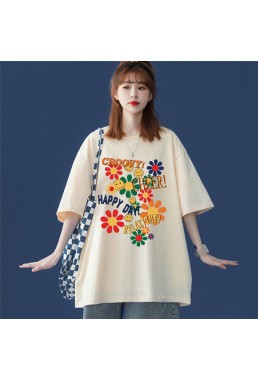 Sunflowers 7 Unisex Mens/Womens Short Sleeve T-shirts Fashion Printed Tops Cosplay Costume