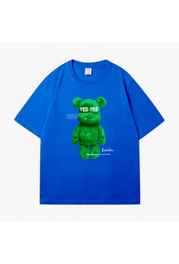 3D Green Bears 5 Unisex Mens/Womens Short Sleeve T-shirts Fashion Printed Tops Cosplay Costume