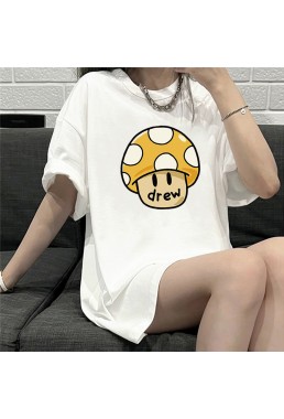 Drew 3 Unisex Mens/Womens Short Sleeve T-shirts Fashion Printed Tops Cosplay Costume