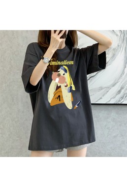 Niminaliem Rabbit 3 Unisex Mens/Womens Short Sleeve T-shirts Fashion Printed Tops Cosplay Costume