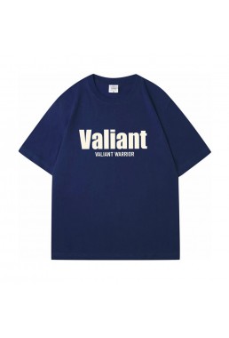 Valiant 5 Unisex Mens/Womens Short Sleeve T-shirts Fashion Printed Tops Cosplay Costume