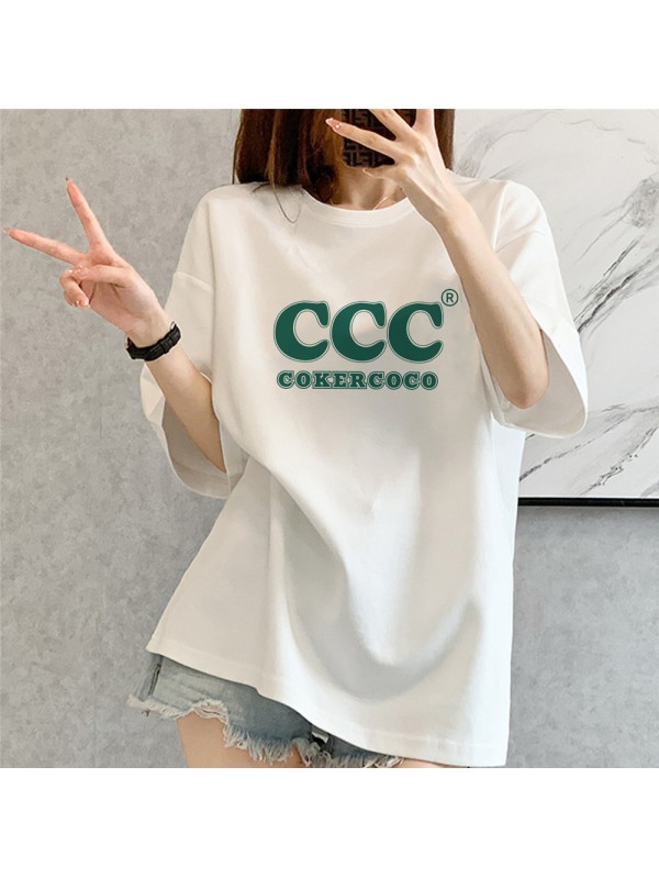 CCC COKERCOCO 2 Unisex Mens/Womens Short Sleeve T-shirts Fashion Printed Tops Cosplay Costume