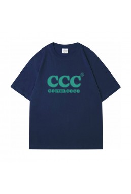 CCC COKERCOCO 4 Unisex Mens/Womens Short Sleeve T-shirts Fashion Printed Tops Cosplay Costume