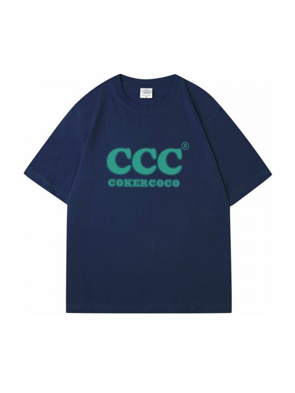 CCC COKERCOCO 4 Unisex Mens/Womens Short Sleeve T-shirts Fashion Printed Tops Cosplay Costume