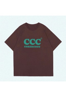 CCC COKERCOCO 5 Unisex Mens/Womens Short Sleeve T-shirts Fashion Printed Tops Cosplay Costume