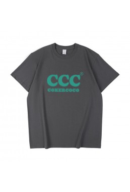 CCC COKERCOCO 6 Unisex Mens/Womens Short Sleeve T-shirts Fashion Printed Tops Cosplay Costume