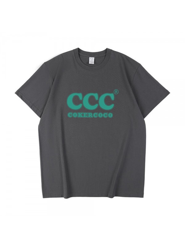 CCC COKERCOCO 6 Unisex Mens/Womens Short Sleeve T-shirts Fashion Printed Tops Cosplay Costume