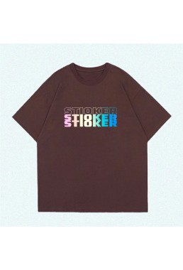 STIOKER 2 Unisex Mens/Womens Short Sleeve T-shirts Fashion Printed Tops Cosplay Costume