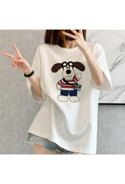 Headmaster Dog 2 Unisex Mens/Womens Short Sleeve T-shirts Fashion Printed Tops Cosplay Costume