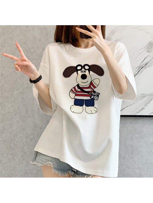 Headmaster Dog 2 Unisex Mens/Womens Short Sleeve T-shirts Fashion Printed Tops Cosplay Costume