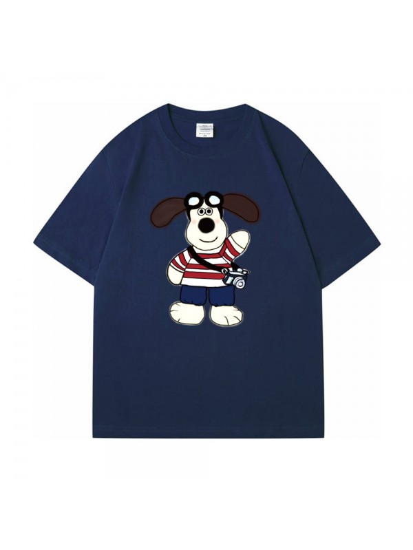 Headmaster Dog 3 Unisex Mens/Womens Short Sleeve T-shirts Fashion Printed Tops Cosplay Costume
