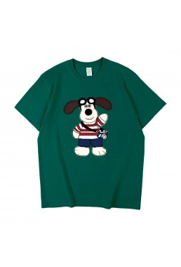 Headmaster Dog 7 Unisex Mens/Womens Short Sleeve T-shirts Fashion Printed Tops Cosplay Costume