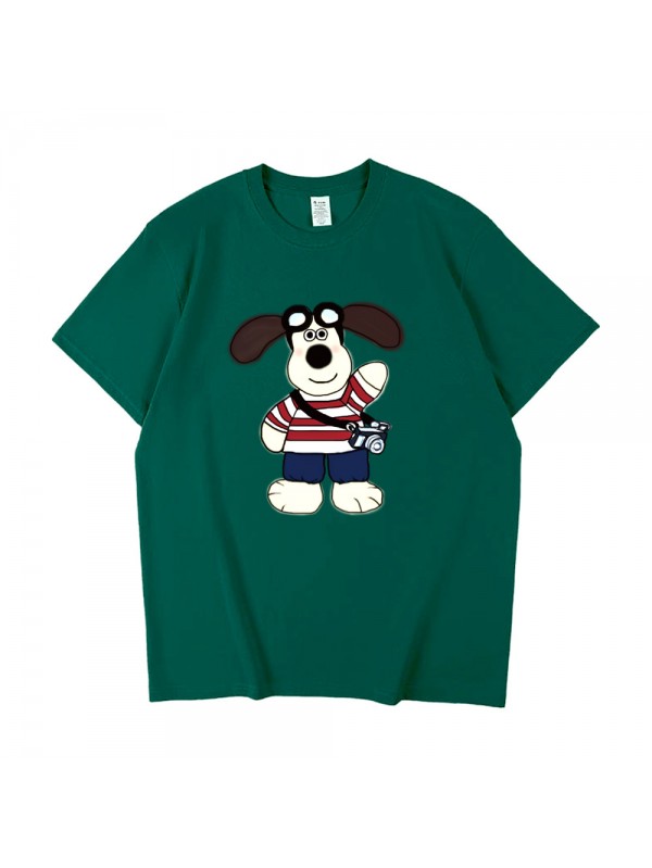 Headmaster Dog 7 Unisex Mens/Womens Short Sleeve T-shirts Fashion Printed Tops Cosplay Costume