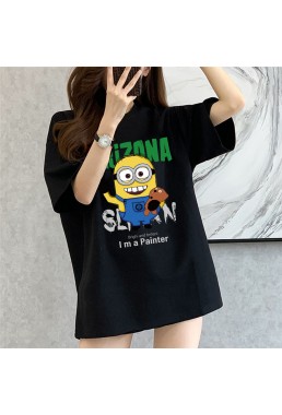 Minions ARIZONA 3 Unisex Mens/Womens Short Sleeve T-shirts Fashion Printed Tops Cosplay Costume