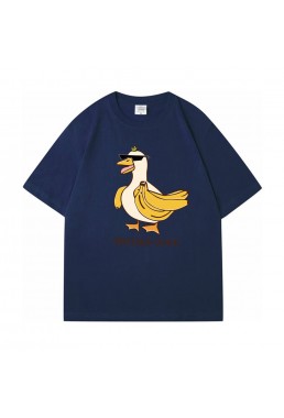 ANXIOUS Duck 2 Unisex Mens/Womens Short Sleeve T-shirts Fashion Printed Tops Cosplay Costume