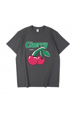 Cherry 2 Unisex Mens/Womens Short Sleeve T-shirts Fashion Printed Tops Cosplay Costume